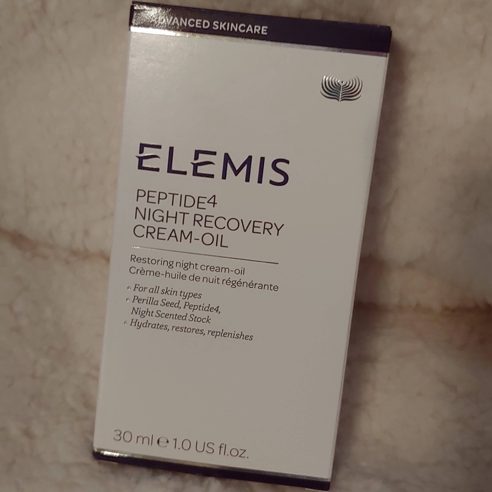 Elemis peptide4 Night recovery cream oil